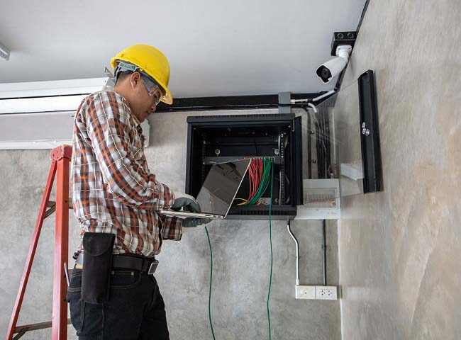 Instalación sistema video vigilacia 